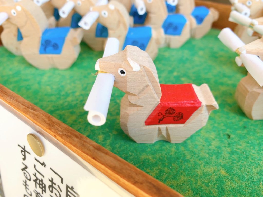 上賀茂神社　馬みくじ　おみくじ